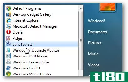使用synctoy 2.1在计算机和驱动器之间同步文件夹