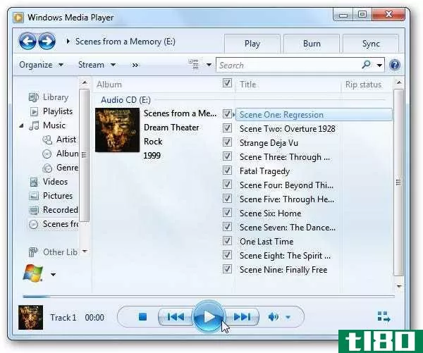 学习windows 7：使用windows media player管理音乐