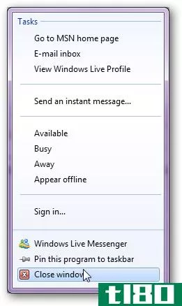 使windows live messenger最小化到windows 7中的系统托盘