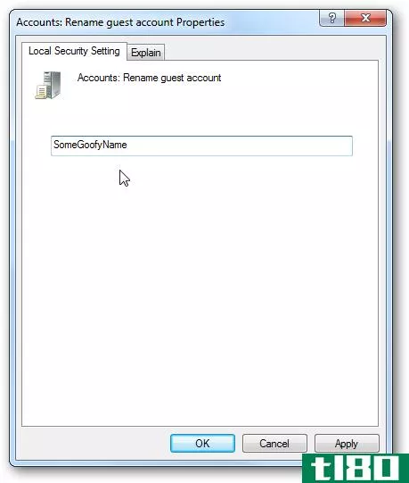 在Windows7中重命名来宾帐户以增强安全性