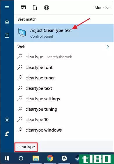 如何在windows中调整cleartype以获得更好的屏幕可读性