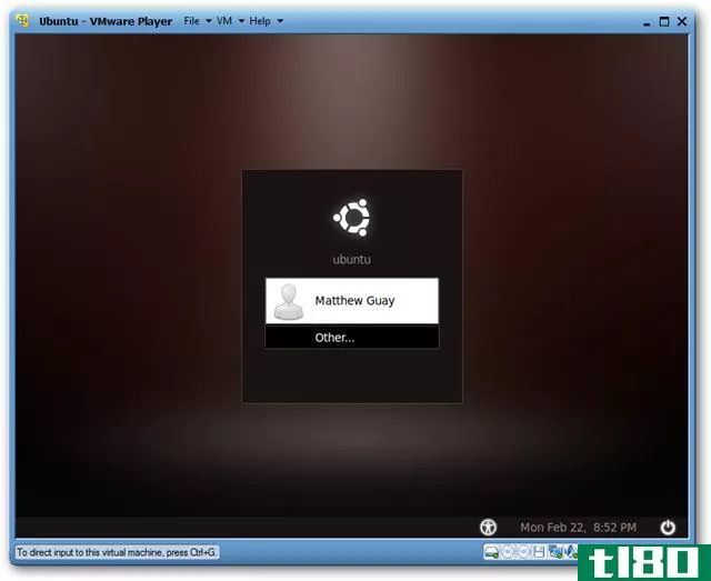 如何使用vmware player在windows 7中运行ubuntu