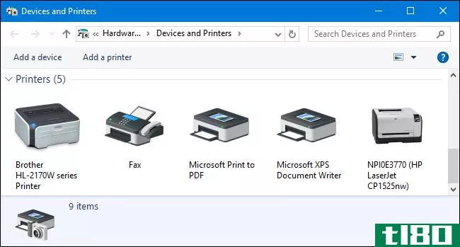 如何在Windows7、8或10中设置共享网络打印机