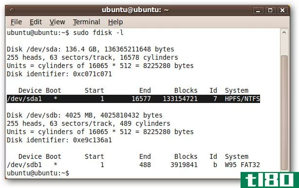 从ubuntu live cd恢复ntfs硬盘上删除的文件
