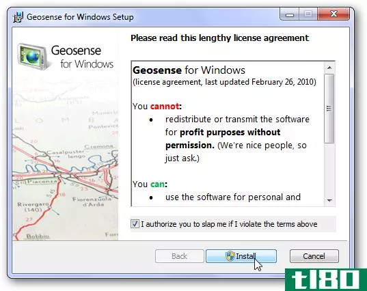 使用windows 7和geosense查找计算机的位置