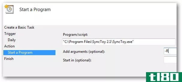 使用synctoy 2.1在计算机和驱动器之间同步文件夹