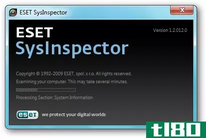 使用eset的sysinspector帮助解决电脑故障
