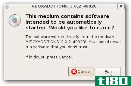 在virtualbox中向windows和linux虚拟机安装来宾添加