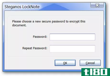 使用steganos locknote加密您的个人信息