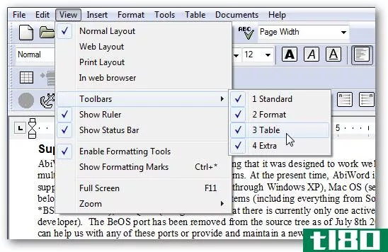 abiword是一个免费的文字处理器，适用于windows、linux和mac