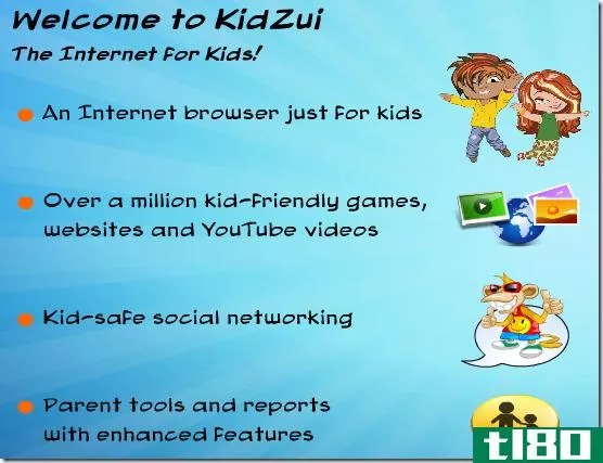 通过kidzui帮助儿童安全上网