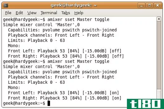 在linux上创建一个快捷键或热键以使扬声器静音
