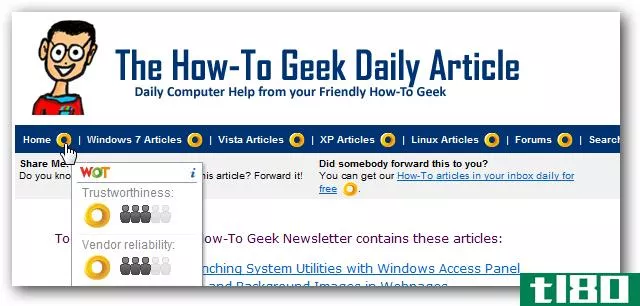 wot排名，how-to-geek通讯，还有你