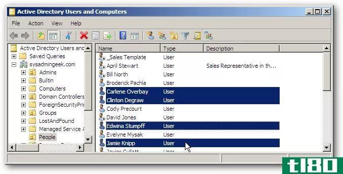 使用powershell在server 2008中创建多个用户，第2部分：更多字段