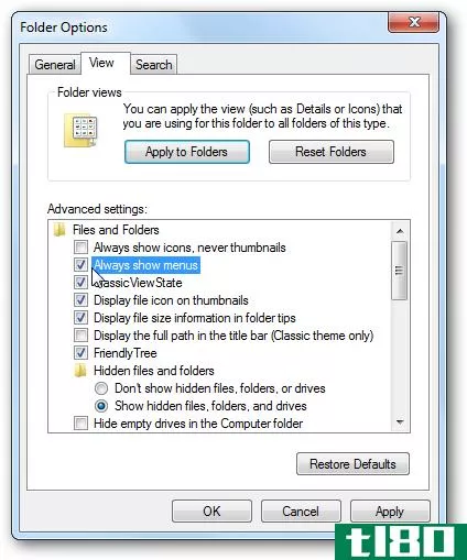 classicshell为windows7添加了经典的“开始”菜单和资源管理器功能