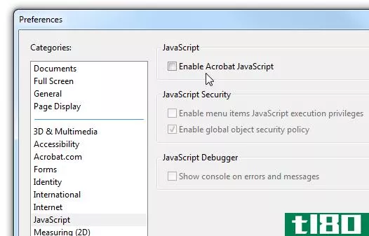 如何在adobereader中禁用javascript并修补最新的巨大安全漏洞