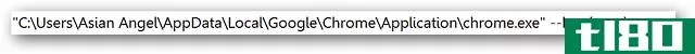 使用google chrome中的工具栏按钮访问书签