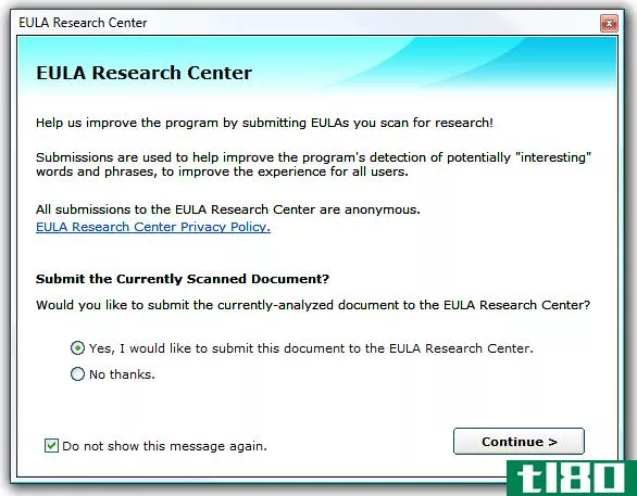 分析软件eulas的简便方法