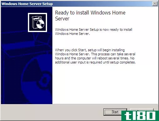 安装windows home server