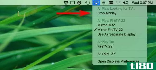 如何在mac上使用airplay（屏幕镜像）
