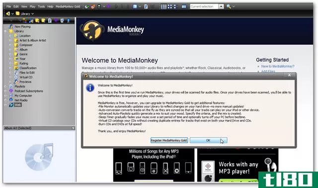使用mediamonkey作为itunes for windows的替代品来管理ipod