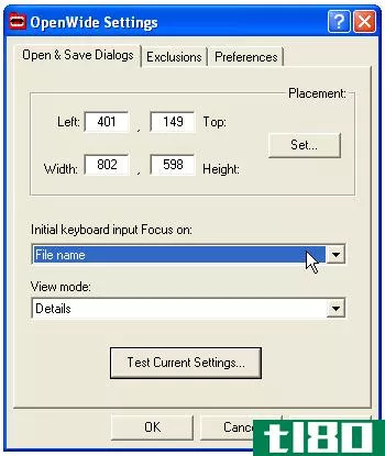 在windows xp中强制打开/保存对话框使用详细信息模式