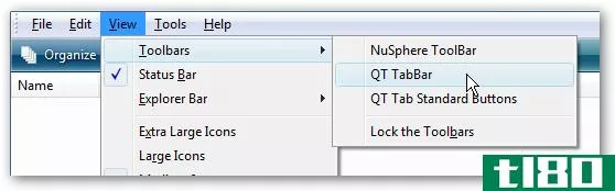 用于windows vista的选项卡式资源管理器加载项（还有一个向上按钮！）