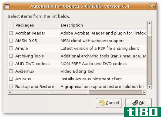 使用automatix轻松安装ubuntu应用程序