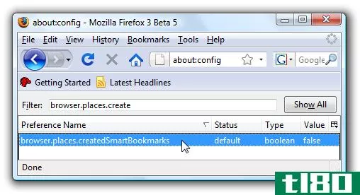 恢复Firefox3中丢失/删除的智能书签文件夹