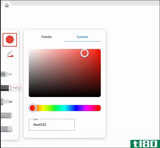 如何使用GoogleChrome canvas应用程序在线绘制