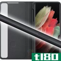 <em>Another Galaxy S21 Ultra case that can store an S Pen stylus.</em>