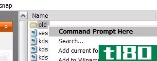 将命令提示符添加到windows资源管理器的右键单击菜单
