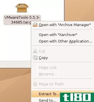 在带有vmware 5.5.3的ubuntu edgy上安装vmware工具