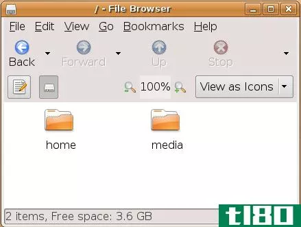 在ubuntu文件浏览器中查看隐藏的文件和文件夹
