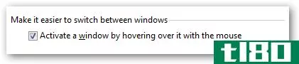 通过将鼠标悬停在Windows7或vista中的窗口上来切换窗口