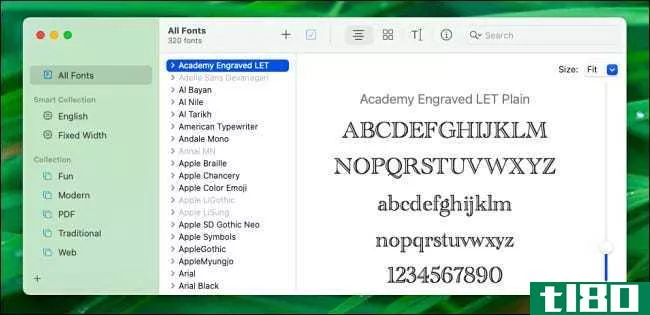 如何在mac上恢复默认字体