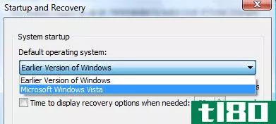 在windows 7/vista和xp双引导安装程序中轻松设置默认操作系统