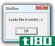 为window的超级用户提供slickrun