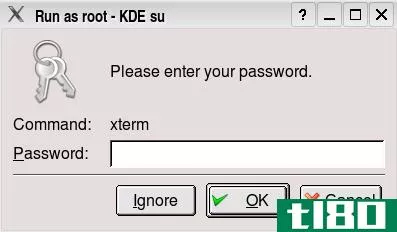 以root用户身份启动kde/kubuntu gui应用程序