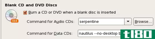 禁用空白cd或dvd媒体的自动播放