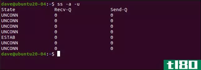如何在linux上使用ss命令