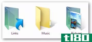为什么WindowsVista的音乐文件夹图标会变成黄色？