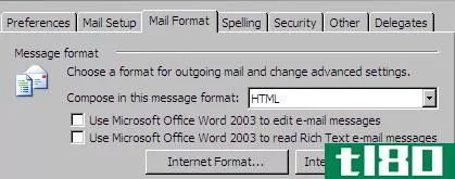 在outlook2003中创建电子邮件模板