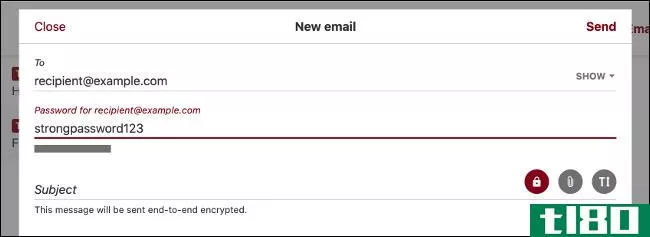 如何免费发送受密码保护的电子邮件