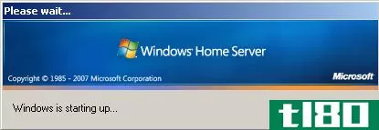 安装windows home server