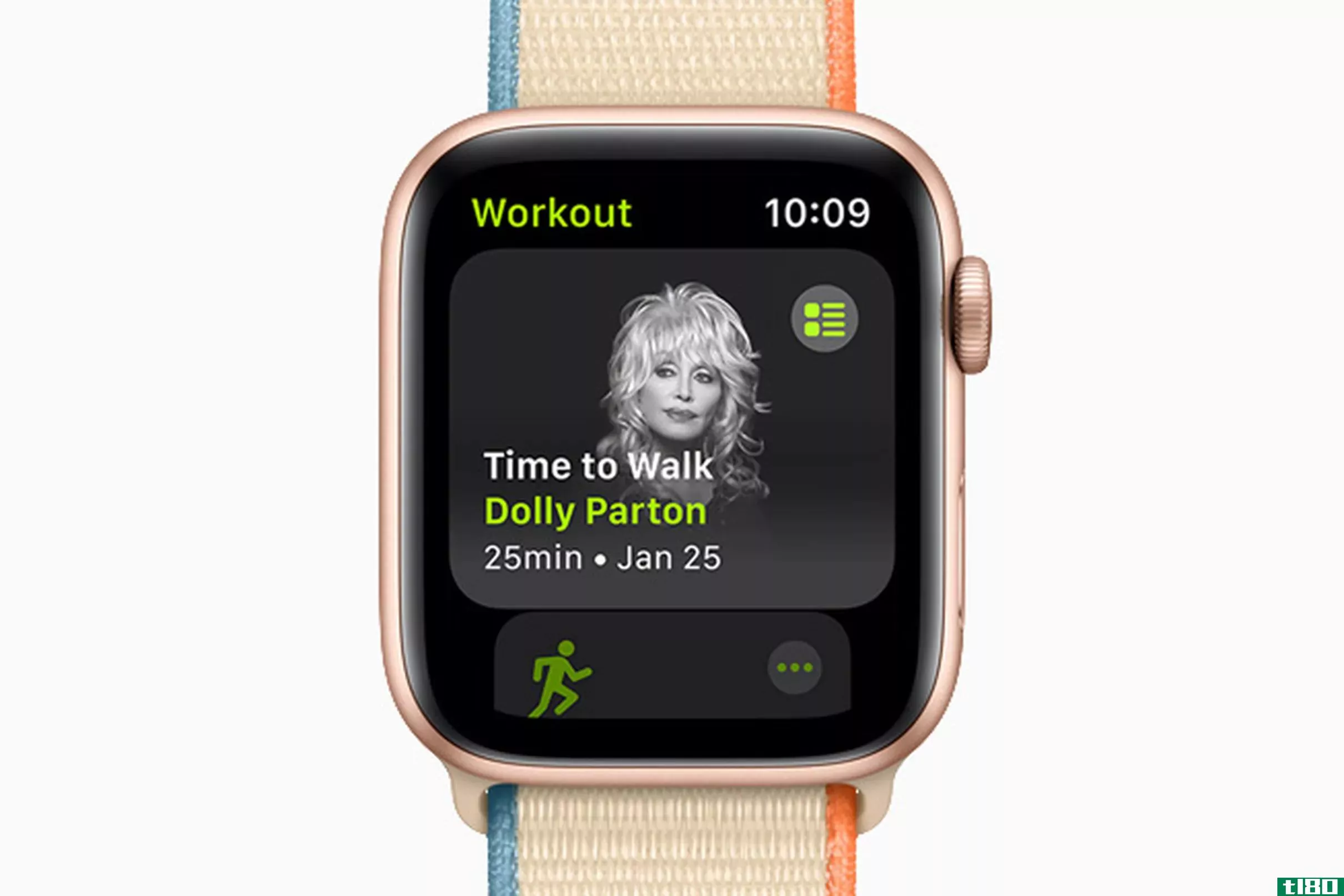 苹果在“健身+”功能中增加了与名人散步的功能