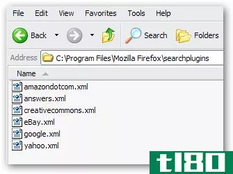让firefox内置的搜索框使用google的实验性搜索键