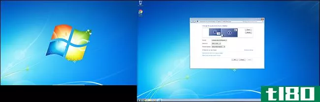 如何在Windows7的多个显示器上使用不同的墙纸
