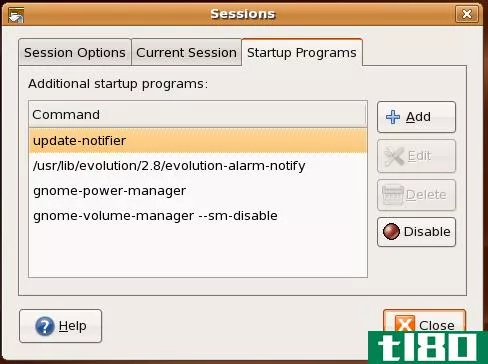 如何将程序添加到ubuntu启动列表（登录后）