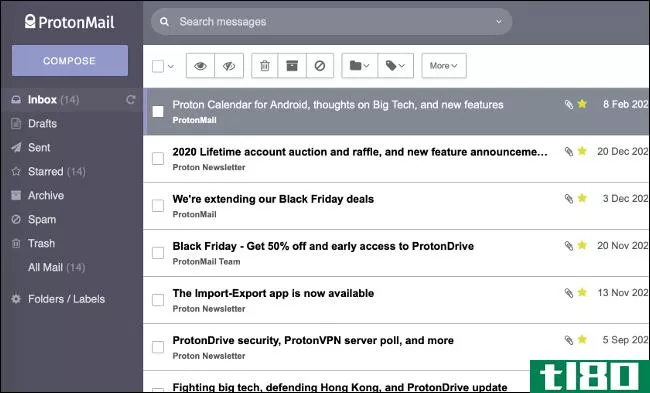 protonmail与tutanota：哪一个是最好的安全电子邮件提供商？